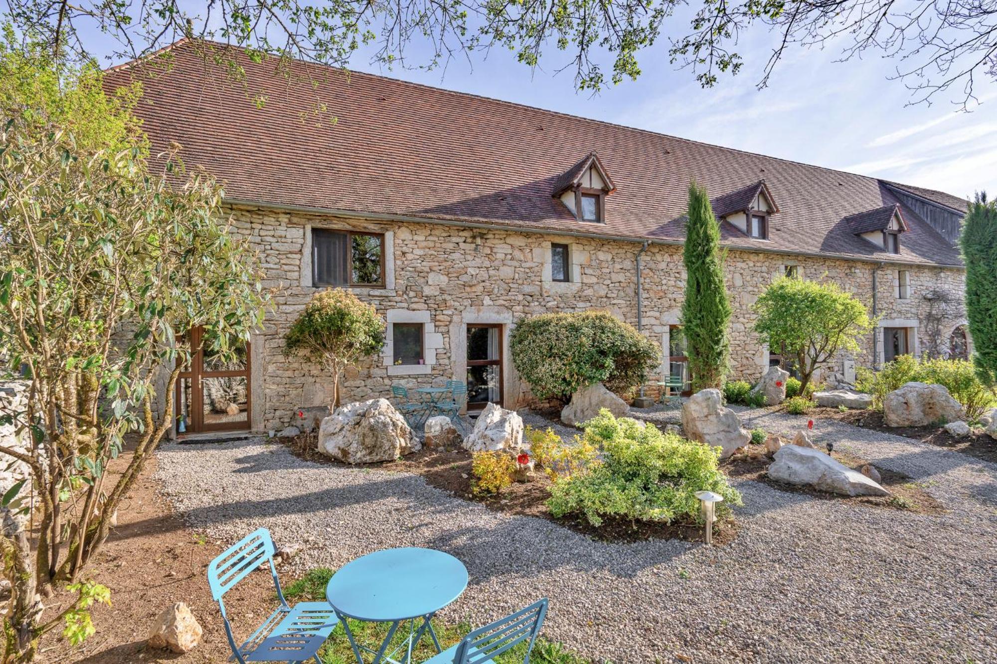 Chambres Et Jardin De Pierres Espédaillac Exteriér fotografie