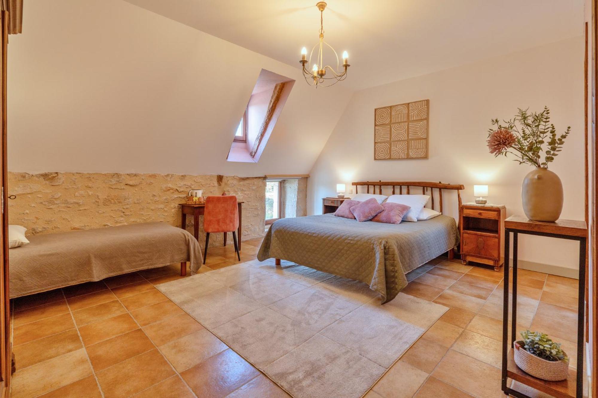 Chambres Et Jardin De Pierres Espédaillac Exteriér fotografie