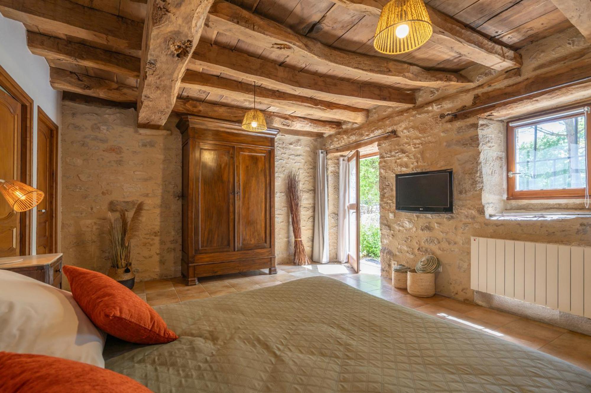 Chambres Et Jardin De Pierres Espédaillac Exteriér fotografie